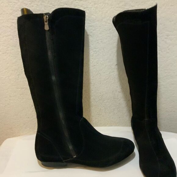 Gianni Bini black suede boots size 10 - Picture 4 of 12